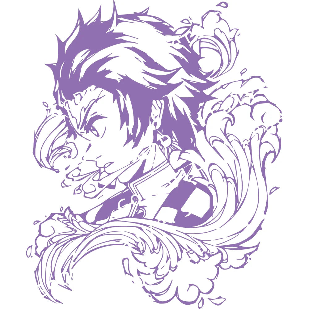 Japanese Anime Car Sticker Individual Decoration Door Donnet External Parts Waterproof Die-Cutting PVC Vinyl Decals (ONLINE ORDER ONLY)