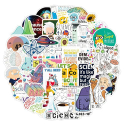Laboratory Chemistry Science Stickers Decals Waterproof for Fridge Laptop Phone Kids Toys (ONLINE ORDER ONLY)