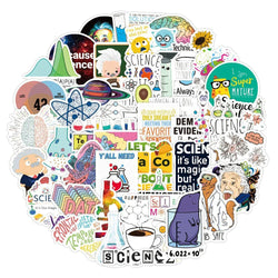 Laboratory Chemistry Science Stickers Decals Waterproof for Fridge Laptop Phone Kids Toys (ONLINE ORDER ONLY)