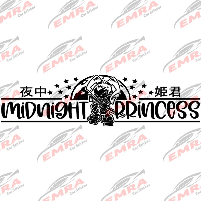 Anime Sticker JDM Car Windshield Banner Car Sticker External Accessories Competition Sports Style Waterproof Vinyl Decals (ONLINE ORDER ONLY)