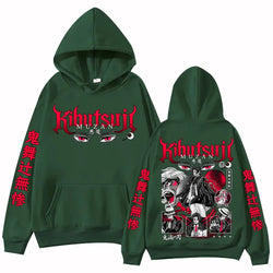 Muzan Kibutsuji Hoodie Demon Slayer Harajuku Pullover (ONLINE ORDER ONLY)