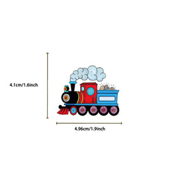 56PCS Cute Cartoon Retro Train Sticker DIY Laptop Luggage Skateboard Graffiti Waterproof Decals Sticker for Kid Toys (ONLINE ORDER ONLY)