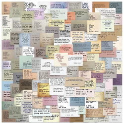 240PCS Vintage Inspirational Quote Stickers for Scrapbook, Phone, Laptop, Bike (ONLINE ORDER ONLY)
