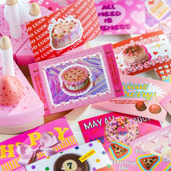 40/60Pcs/box Retro Girls House Series Sticker Hand Account DIY Album Decoration Scrapbooking Stickers Kawaii Korean Stationery (ONLINE ORDER ONLY)