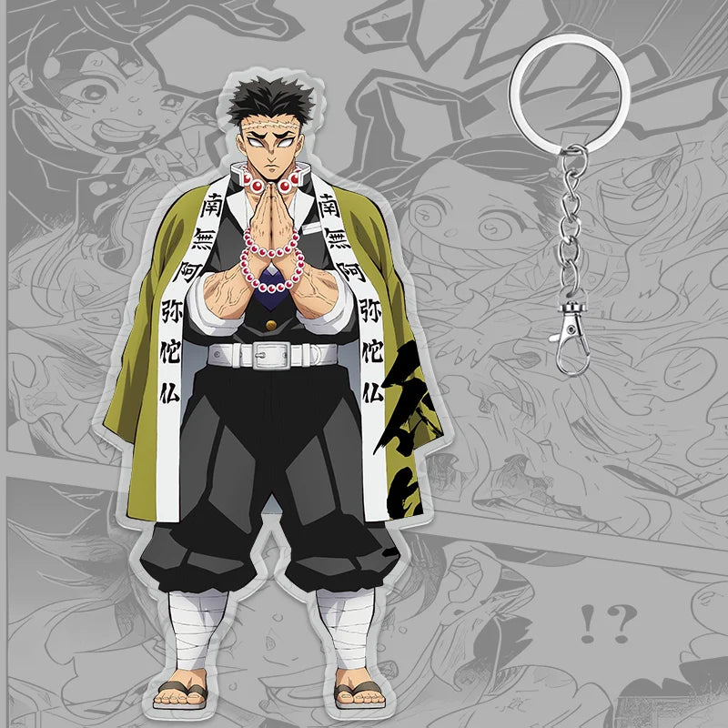 Demon Slayer Keychain: Tanjiro 6cm Acrylic Bag Pendant (ONLINE ORDER ONLY)