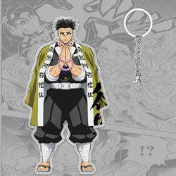 Demon Slayer Keychain: Tanjiro 6cm Acrylic Bag Pendant (ONLINE ORDER ONLY)