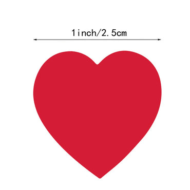 100-500pcs Chroma Heart Labels Stickers Color Code Dot Labels Stickers 1 Inch Red,blue,pink,black,custom Stickers Stationery (ONLINE ORDER ONLY)