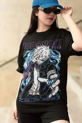 Dabi T-Shirt: Toya Todoroki Boku No Hero Anime Top (ONLINE ORDER ONLY)