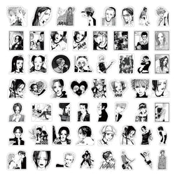 10/30/60PCS NANA Cartoon Stickers Black White Style Sticker Anime Graffiti Decals Luggage Laptop Phone Guitar Car Bike Kids Toys (ONLINE ORDER ONLY)