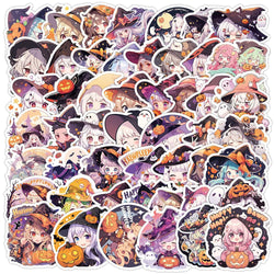 Cute Magic Girl Cartoon Stickers - 10/30/50pcs Aesthetic DIY Laptop Phone Suitcase Graffiti (ONLINE ORDER ONLY)