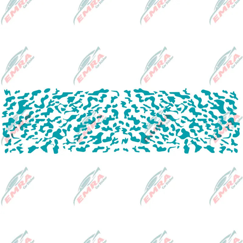 Competition Car Sticker External Accessories Decoration Side Car Side Camouflage Stickers Racing Style Die Cutting Vinyl Decals (ONLINE ORDER ONLY)