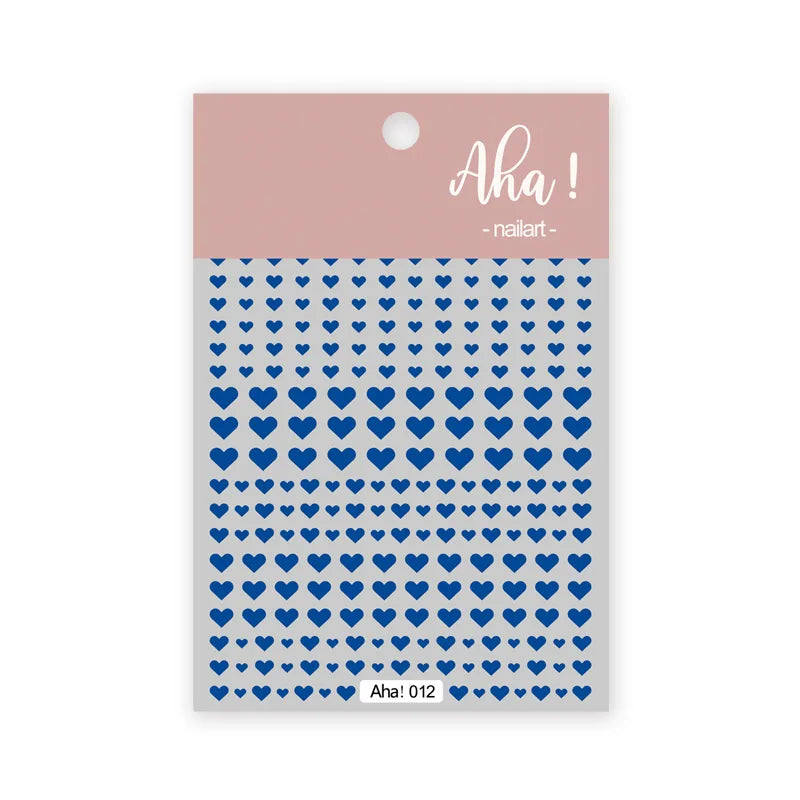 Japanese Style Little Daisy 3D Nail Stickers Summer White Florals Petals Flowers Back Glue Decals Cute Five Petals Manicure Tips (ONLINE ORDER ONLY)