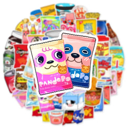 10/30/50Pcs Food and Drink Brand Sticker Packs (ONLINE ORDER ONLY)