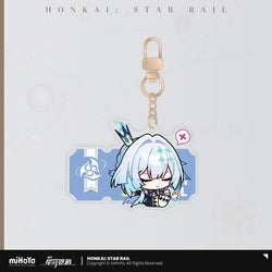 Honkai: Star Rail Pom-Pom Exhibition Series Acrylic Keychain
