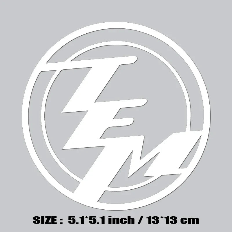 "TEM" EVENT MODEL LOGO DECAL,MAKE YOUR CAR BECOME 1:1 EVENT MODEL TOY!Creative&funny decal with high quality sticker for cars！ (ONLINE ORDER ONLY)