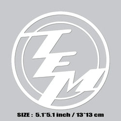 "TEM" EVENT MODEL LOGO DECAL,MAKE YOUR CAR BECOME 1:1 EVENT MODEL TOY!Creative&funny decal with high quality sticker for cars！ (ONLINE ORDER ONLY)