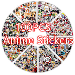 100PCS/Set Japanese Classic Anime Sticker Pack, Laptop Phone Case Waterproof DIY Sticker Toys (ONLINE ORDER ONLY)
