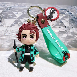 Demon Slayer Keychains: Cute Anime Car & Bag Pendant Accessories (ONLINE ORDER ONLY)