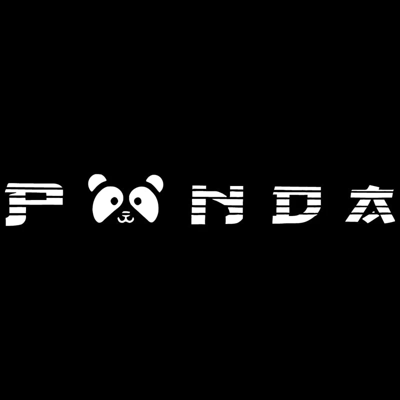 Panda for Car Sticker Decoration Door Windshield Banner External Accessories Die Cut Waterproof Vinyl Decals (ONLINE ORDER ONLY)