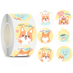 100-500pcs Cartoon Thank You Stickers For Seal Packaging Decoration Stickers School Teacher Kids Student Stationery Stickers (ONLINE ORDER ONLY)