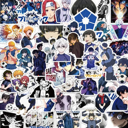 50pcs BLUE LOCK Anime Stickers for Laptop, Phone, Car, Scooter, Suitcase, Water Bottle, Refrigerator (ONLINE ORDER ONLY)