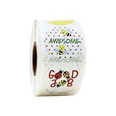 100-500pcs Cartoon Cute Animals Reward Stickers Teacher Motivational Kids Sticker School Student Encouragement Stationery (ONLINE ORDER ONLY)