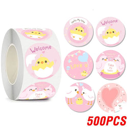 100-500pcs Lovely Animal Stickers Sealing Labels Reward Sticker For School Teacher Kids Stationery Sticker Gift Decor (ONLINE ORDER ONLY)