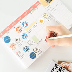 100-500 Pcs 2.5cm Cute Animal Party Adhesive Diy Seal Stickers Decorative Album Diary Cartoon Label Decor Children's Toys Kawaii (Online Order Only)