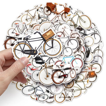10/50Pcs Bike Stickers Graffiti Stickers Laptop Guitar Luggage Skateboard Car Waterproof Cool Sticker Decal Kids Toys (Online Order Only)