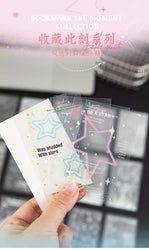 30pcs/pack Korean PET Transparent Sealing Decorative Stickers Cute Sticker for Idol Card Collage Material Journal DIY Decoration (ONLINE ORDER ONLY)