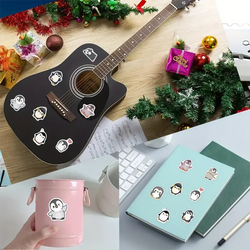 100-500pcs Penguin Animal Stickers Cartoon Removable Notebook Graffiti Sticker Decoration DIY Gift Baking Package Envelope Lable (ONLINE ORDER ONLY)