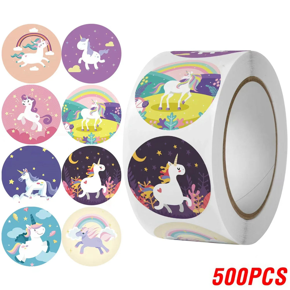 100-500pcs Reward Sticker Fun Motivation Animal Stickerfor School Teacher Student Stationery Stickers Kids (ONLINE ORDER ONLY)