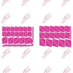 102PCS Angular Shape Sticker For Car Accessories Decoration Side Camouflage Kit Wrap Camo Tuning Styling Waterproof Vinyl Decals (ONLINE ORDER ONLY)
