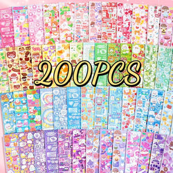 Kawaii Stickers Cartoon Collage DIY Scrapbooking Journals Stationery Supplies (Online Order Only)