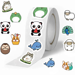 100-500pcs Animals Pandas Cartoon Graffiti Stickers DIY Phone Guitar Laptop Notebook Suitcase Waterproof Sticker Kids Toy (Online Order Only)