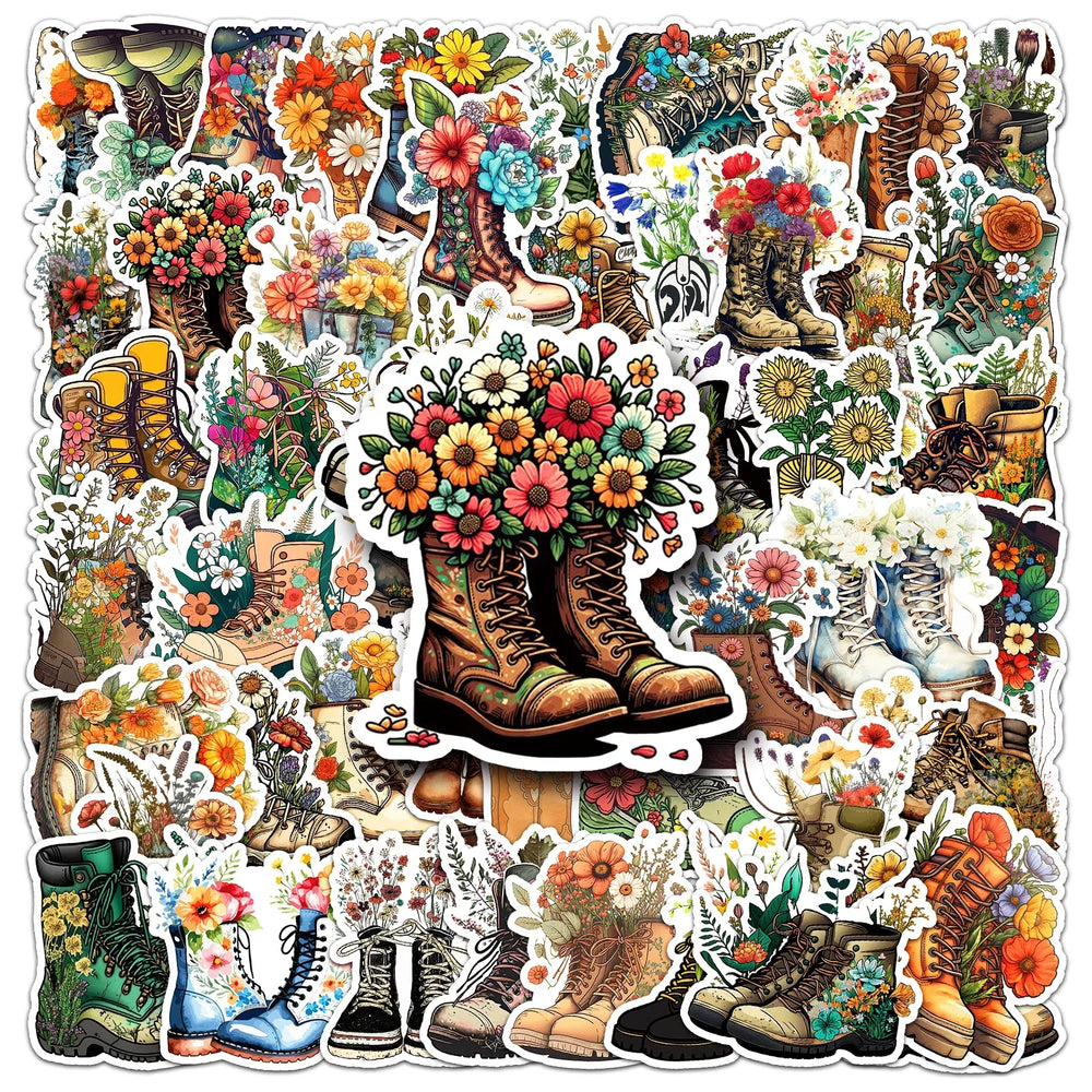 50Pcs Hololive Vtuber Cartoon Waterproof Vinyl Stickers for Skateboard Snowboard (Online Order Only)