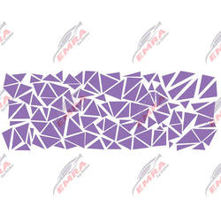 Triangle Car Sticker Decoration Side External Accessories Camouflage Kit Wrap Camo Tuning Styling Waterproof Vinyl Decals (ONLINE ORDER ONLY)