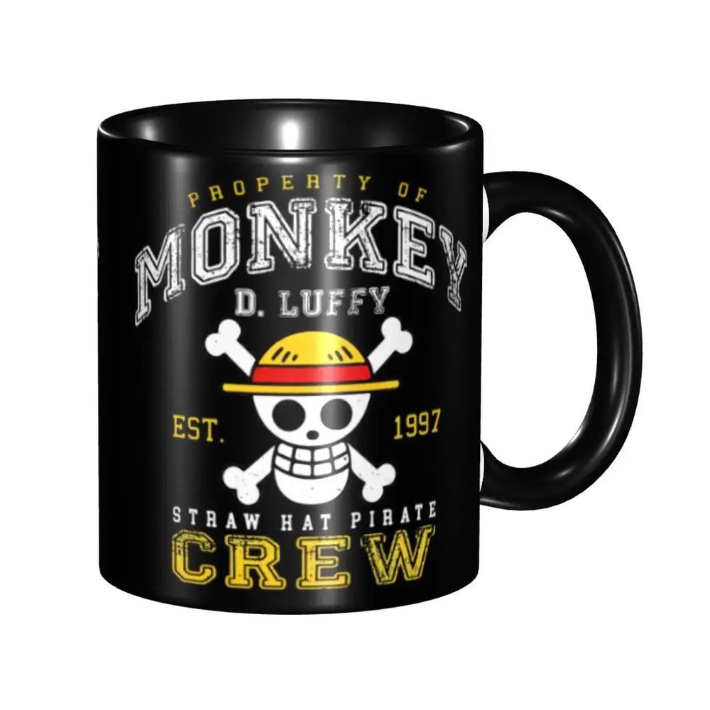 Monkey D Luffy Quotes One Piece Mug: Funny Kids Gift (ONLINE ORDER ONLY)