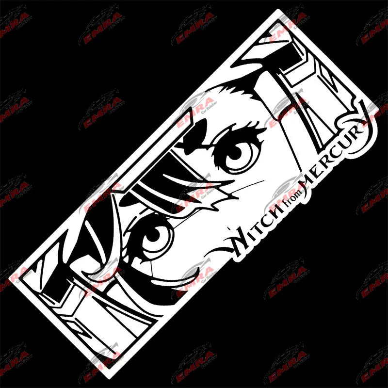 Japanese Anime Character For Car Sticker Die Cutting Vinyl Decal Girl Decoration Notebook Bumper Window External Accessories (ONLINE ORDER ONLY)