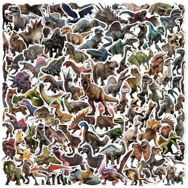 10/50/100pcs Cool Jurassic Park Movie Stickers Anime Dinosaur Decals Skateboard Phone Laptop Luggage Waterproof Sticker Kid Toy (ONLINE ORDER ONLY)