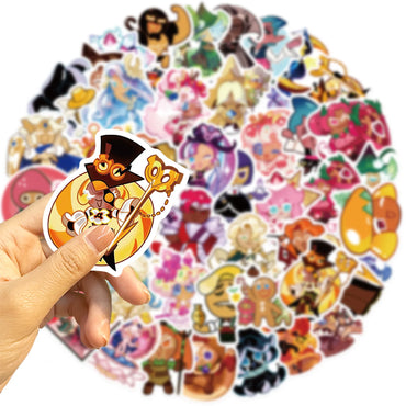 10/30/50PCS Cookie Run Kingdom Stickers Toys Skateboard Guitar Computer Skateboard Cup Desk Cartoon Cute Creative Graffiti Toy (ONLINE ORDER ONLY)