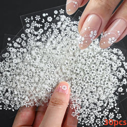 30pcs 3D Daisy Design Nail Art Sticker Set Acrylic Sanding Colorful Floral Decals Self-Adhesive Nail Art Supplies DIY Manicure * (ONLINE ORDER ONLY)