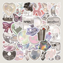 3D VSCO Cartoon Stickers for DIY Scrapbook, Notebook, Suitcase, Phone, Laptop, Guitar - 10/30/60pcs (ONLINE ORDER ONLY)