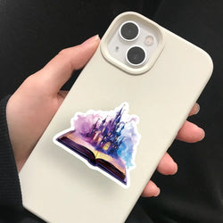 50PCS Funny Magic Tome Stickers Cartoon Aesthetic DIY Skateboard Laptop Luggage Waterproof Cool Decals Kid Toy Sticker﻿ (ONLINE ORDER ONLY)