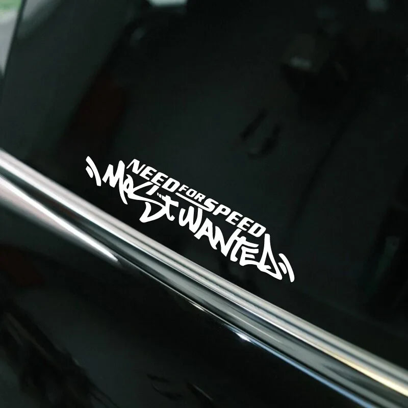"NEED FOR SPEED,MOST WANTED"Stickers,Elevate Your Car's Look with this Creative Fun Car Sticker! (ONLINE ORDER ONLY)