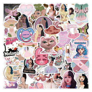 Melanie Martinez Stickers 10/30/60pcs Aesthetic Decals for Laptop Phone Suitcase (Online Order Only)