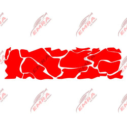 Universal Car Sticker For External Accessories Camouflage Stickers Decoration Side Kit  Adjust Molding Waterproof Vinyl Decals (ONLINE ORDER ONLY)