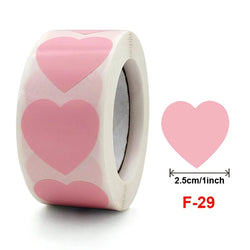 100-500PCS New Star Stickers Roll Small Packaging Pack Stickers Photocard Decor Heart Home Made Rolling Sticker TZ304 (ONLINE ORDER ONLY)