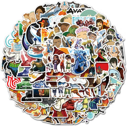 100PCS/Set Japanese Classic Anime Sticker Pack, Laptop Phone Case Waterproof DIY Sticker Toys (ONLINE ORDER ONLY)