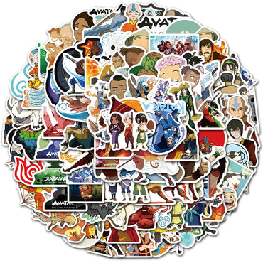 100PCS/Set Japanese Classic Anime Sticker Pack, Laptop Phone Case Waterproof DIY Sticker Toys (ONLINE ORDER ONLY)